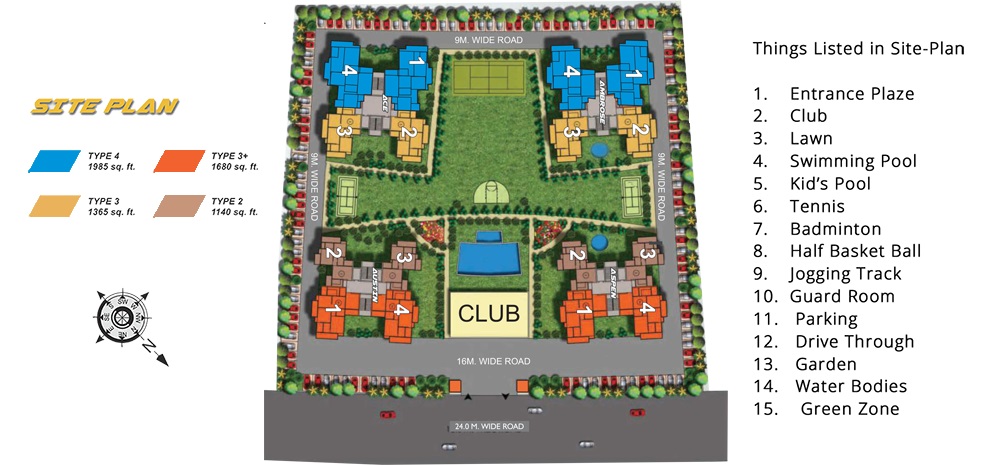 Sports Home Site Plan